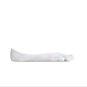 Vibram Ghost White Mens 5toe-socks | India-938206